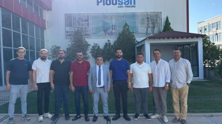 Konya Girişimci İş İnsanları Derneği'nin Yönetim Kadrosunun PİDOSAN'ı ziyayeti