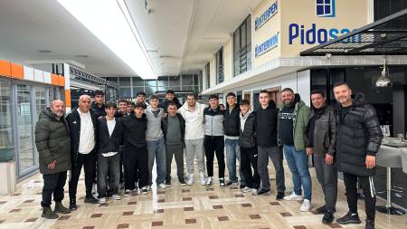 Pidosan Yahyalar Spor Kulübü U18 Sporcularının, Başkan Soner Cengiz'i Ziyareti