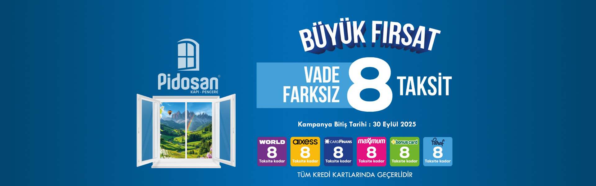 Pidosan PVC Kapı ve Pencere